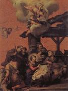 Pietro da Cortona The Nativity and the Adoration of the Shepherds France oil painting reproduction